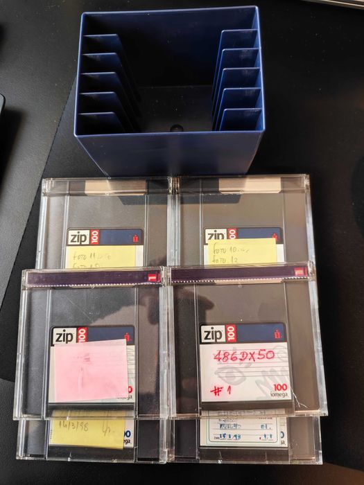 Discos Zip 100Mb (Iomega) usadas