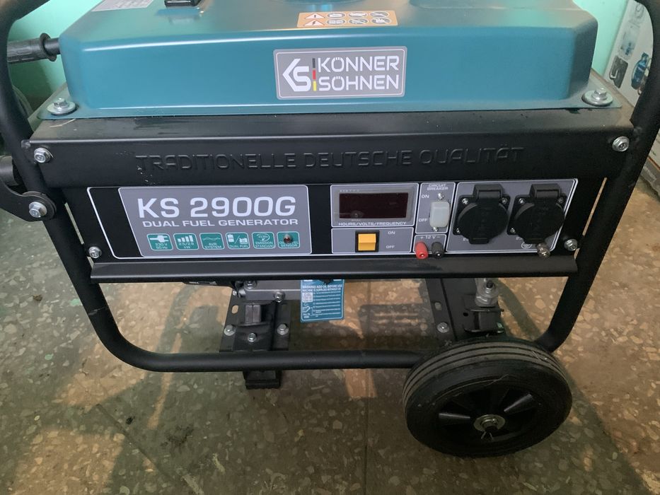 Генератор газово-бензиновий Konner & Sohnen KS 2900G (2.9 кВт)