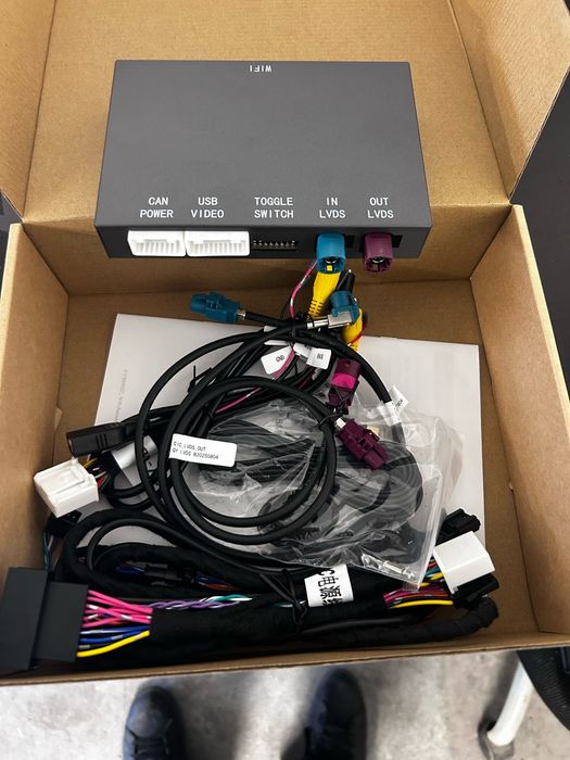 Box carplay/Android Auto BMW F10 F11 (Novo)