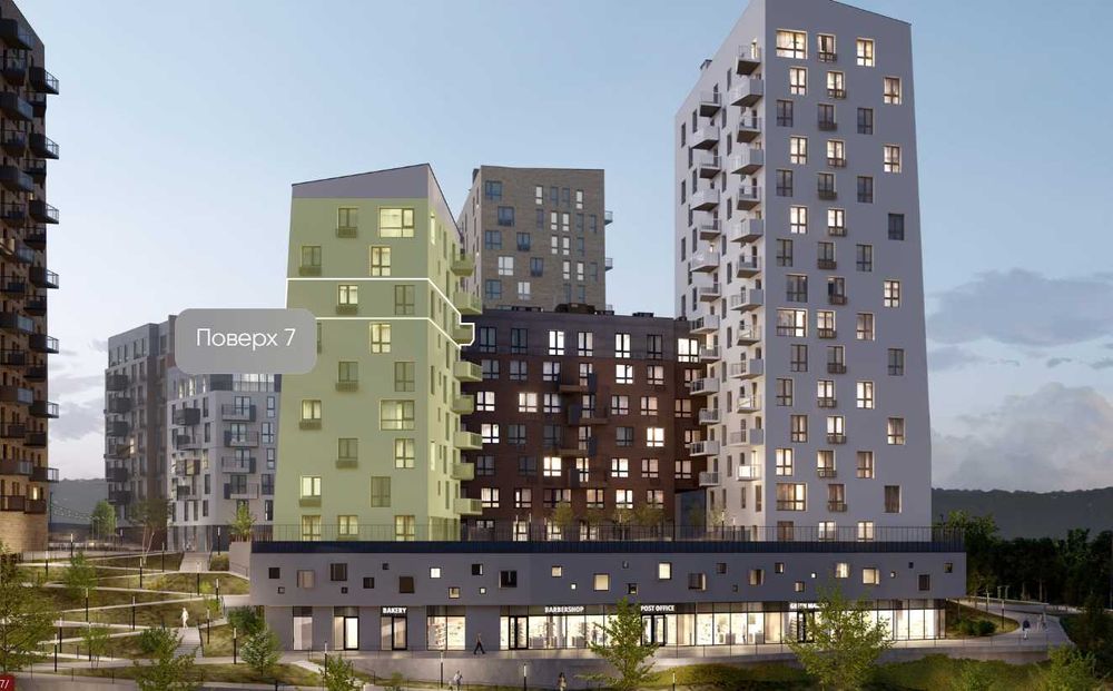 Продаж 2-х кімнатної квартири по вул. Щурата в ЖК Viking Hills