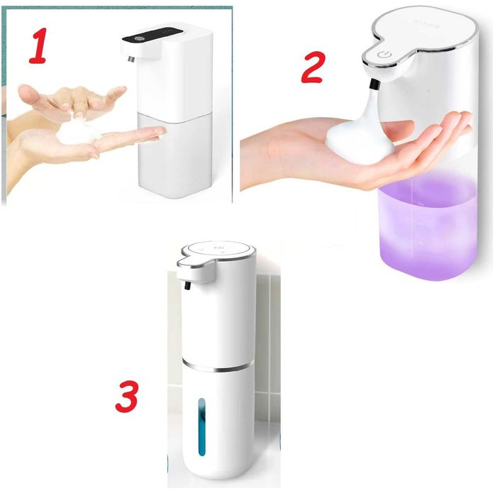 Дозатор Диспенсер мило піна піноутворювач Сенсорний АКУМУЛЯТОР Ванна
