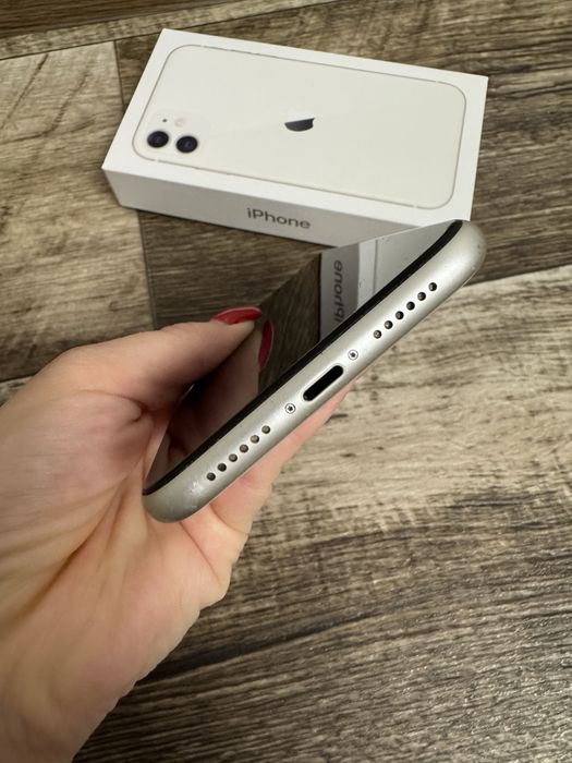 IPhone 11 128 Гб білий, айфон 11