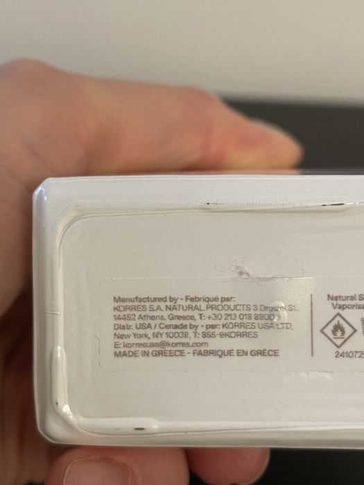 Korres Aegean Bronze woda perfumowana