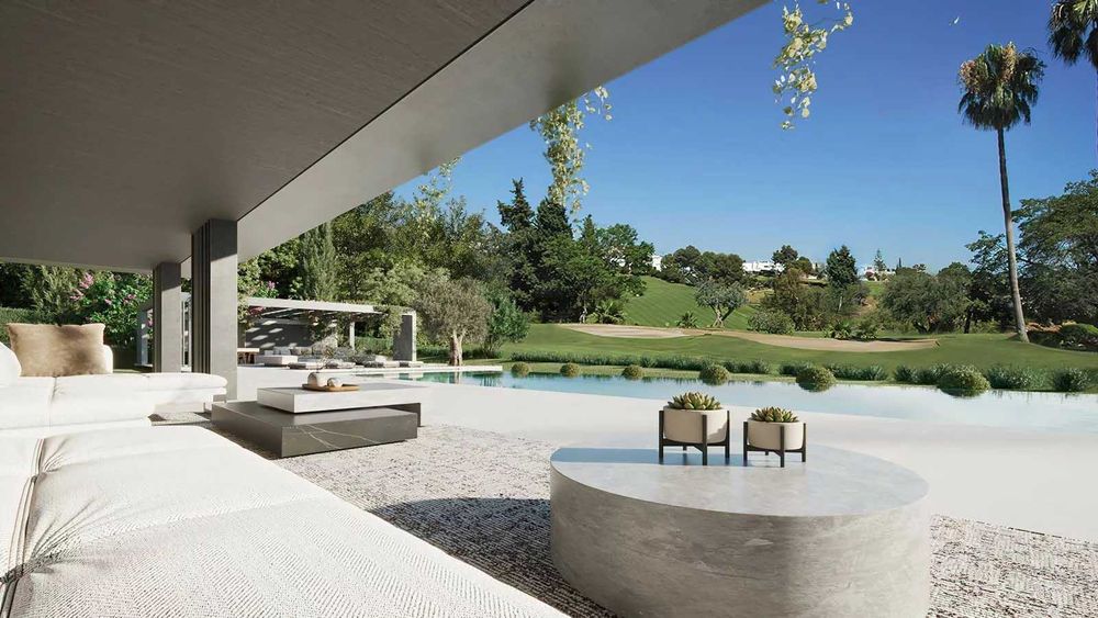 Вилла,расположенная в долине гольфа,Марбелья,Испания