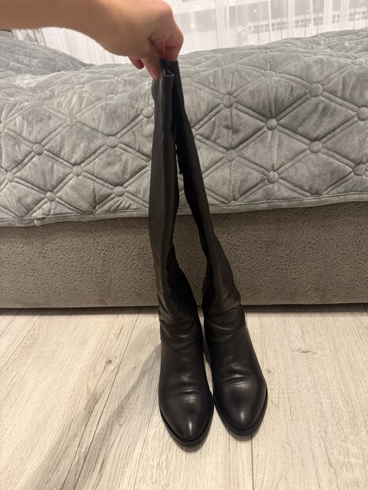 Продам шкіряні чоботи