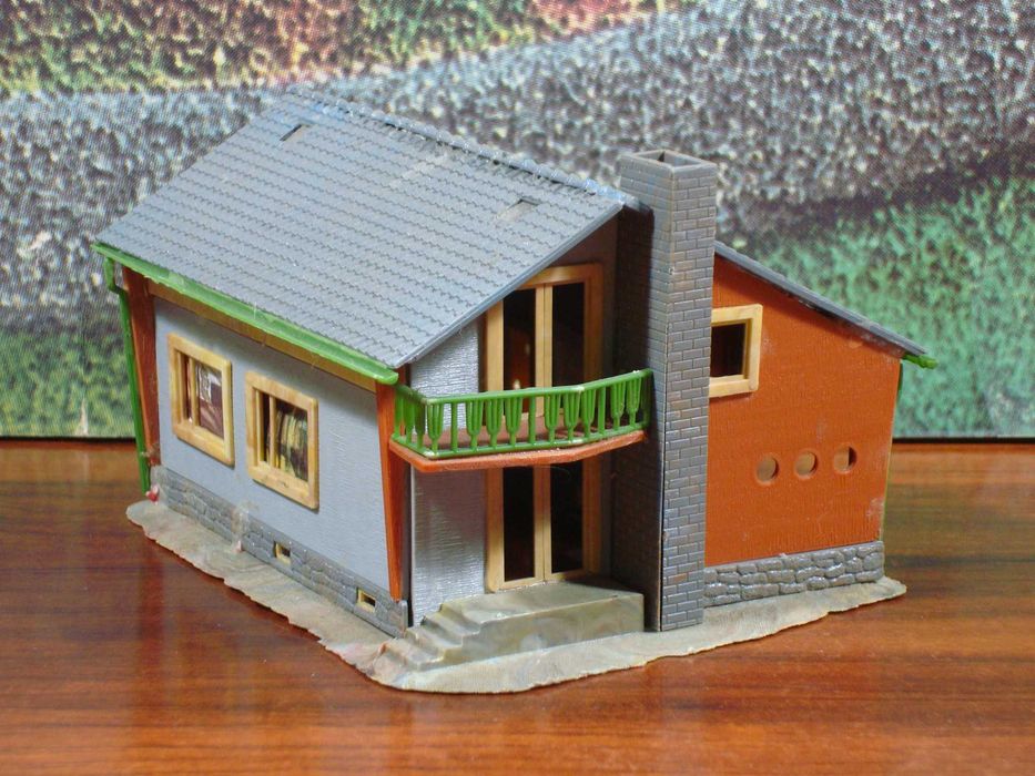 Faller H0 - Vivenda com Garagem / Usado com Falhas64286506554625123