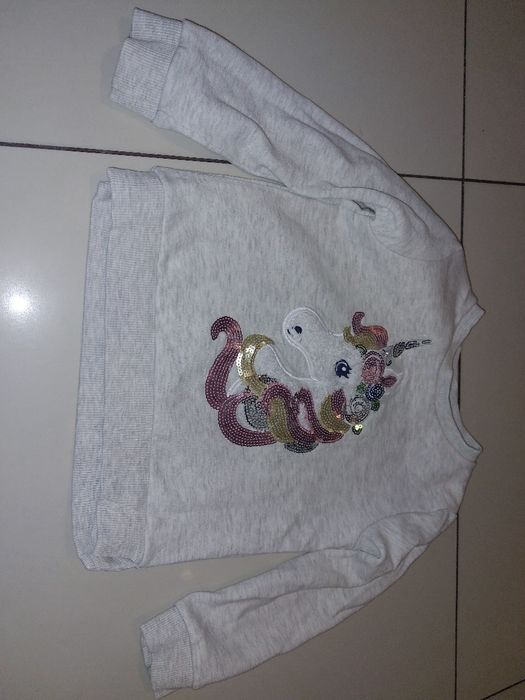 Bluza z jednorożcem dziewczęca f&f 110