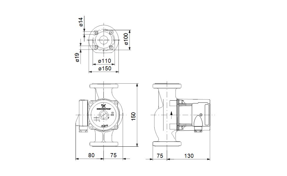 pompa grundfos up 40-50 fb 250 nowa