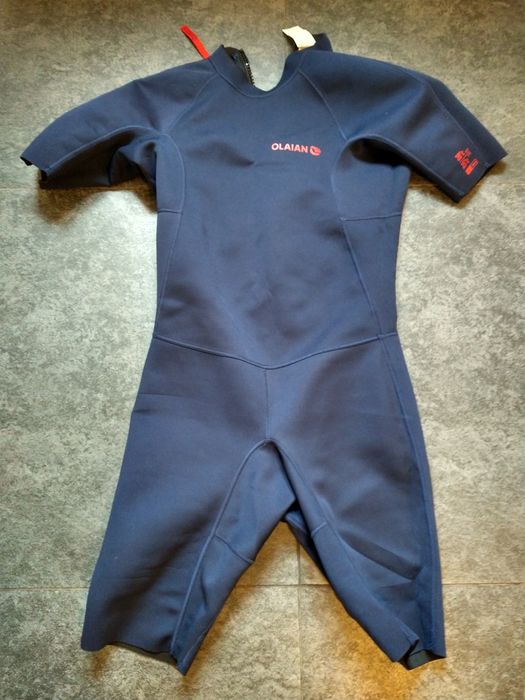 Fato de surf wetsuit shorty 100 homem + Calçado