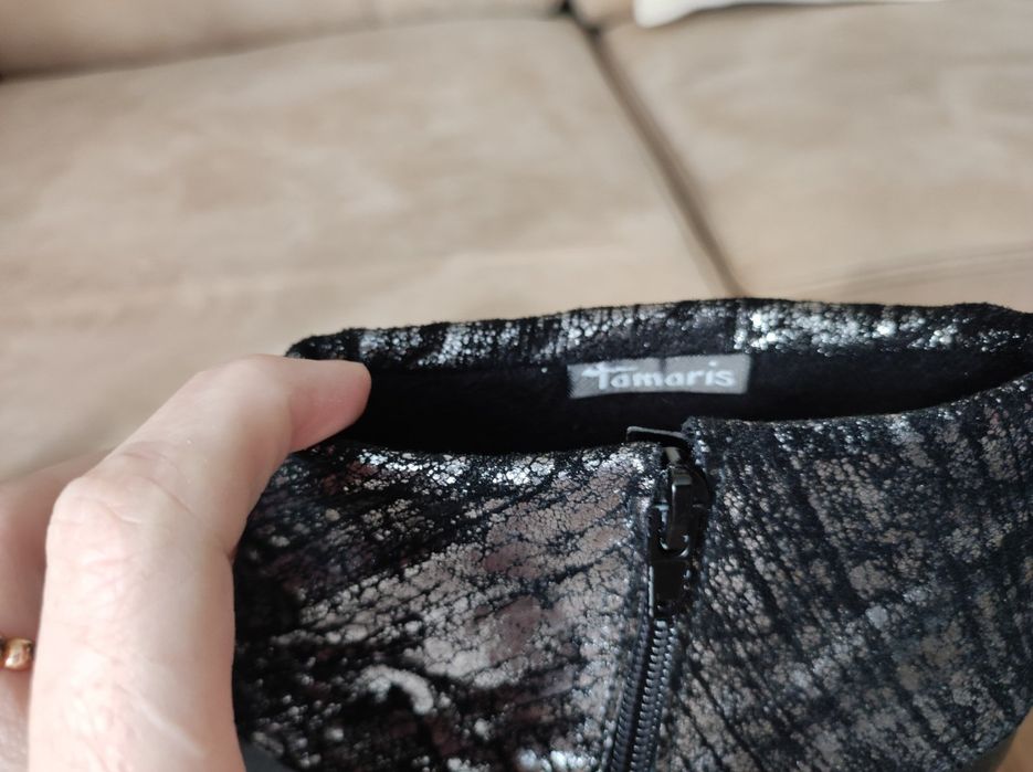 Черевики ботинки Tamaris кожа