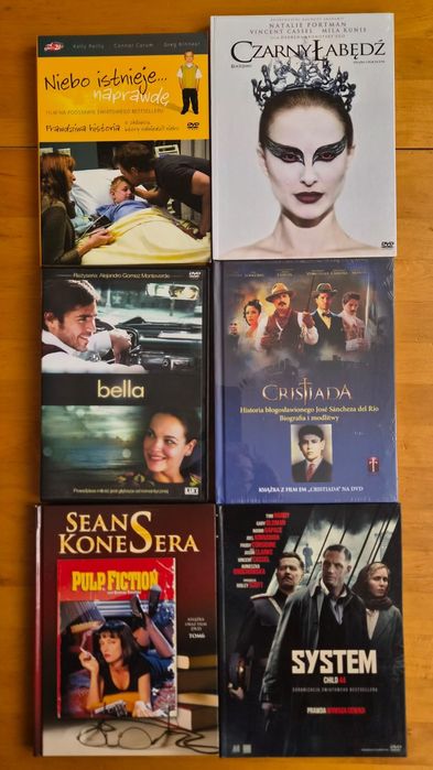 Zestaw filmów DVD