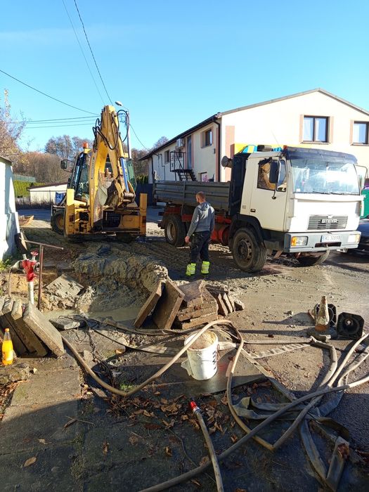 Usługi transportowe wywrotki 1-27ton