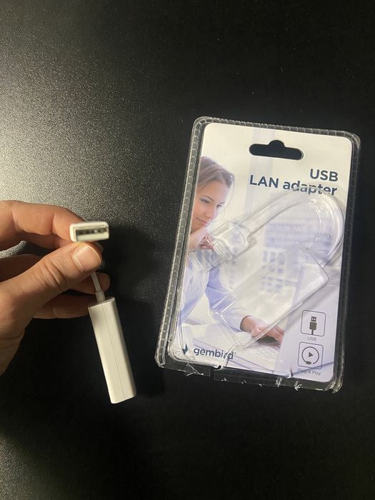 Продам адаптер Gembird USB - RJ-45 Fast Ethernet (NIC-U2-02)