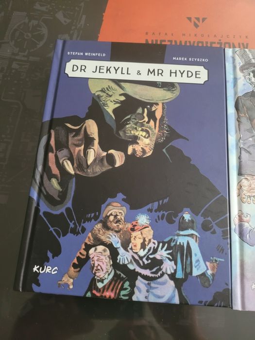 Dr jekyll & mr hyde 2 komiksy .kolor