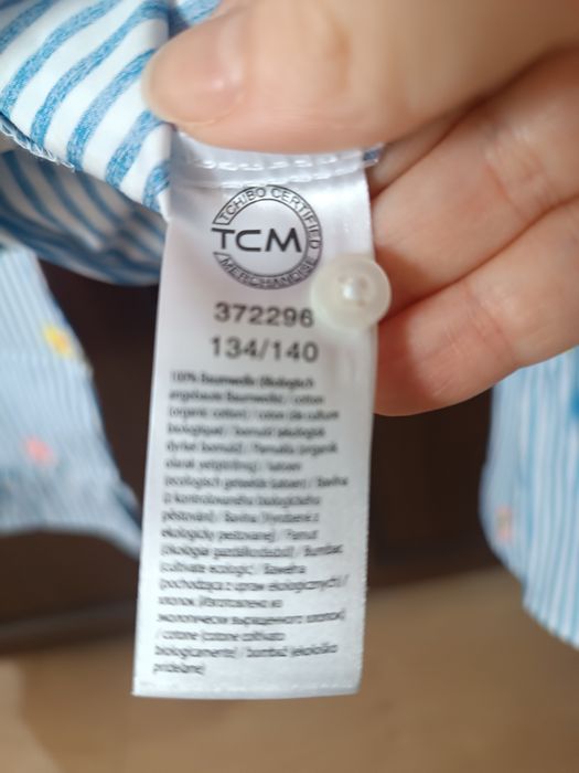 Nowa koszula dla dziewczynki 140