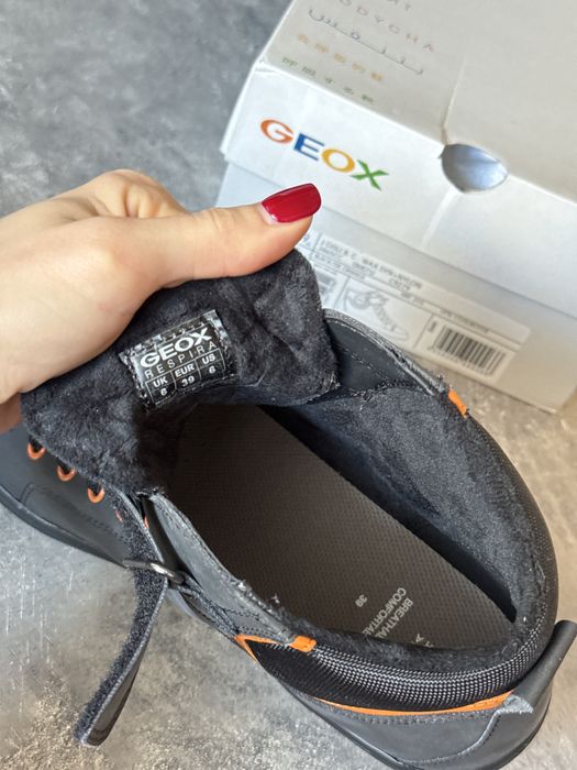 (39 р) Підліткові хайтопи / черевики Geox Gisli, Устілка 25.5 см