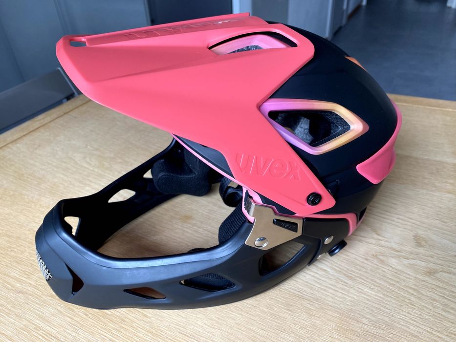 Kask rowerowy UVEX full face Jakkyl HDE 2.0 rozm. M 52-57 cm NOWY!!!