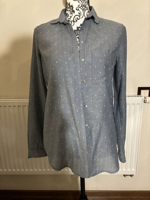 Niebieska Koszula Zara rozm. S