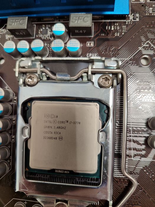 Продам комплект  Intel Core i7 3770 + MSI Z77A-G43 (LGA1155) 16Gb озу