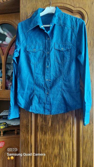 Koszula jeansowa damska 40.