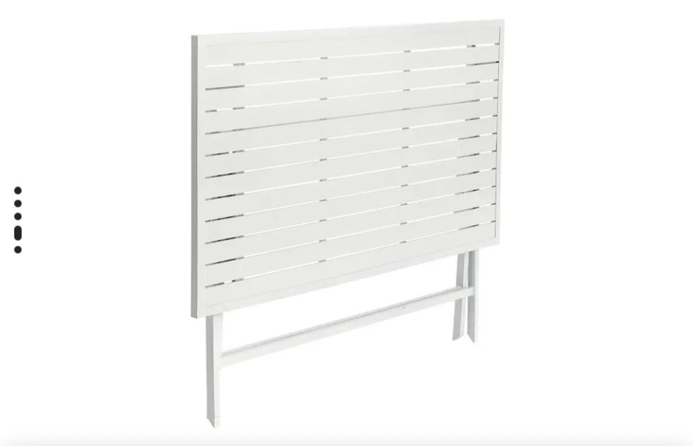 Mesa de varanda/jardim em aluminio