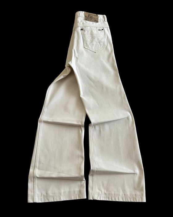 Vintage Bootcut Beige Jeans