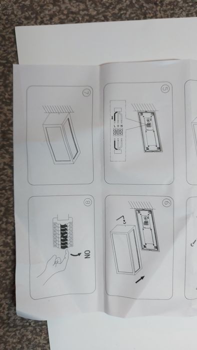 NOWA Hlfvkite Zewnętrzna lampa ścienna LED, aluminiowa