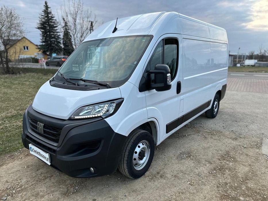 Fiat Ducato LIFT 2.2 D 140 km*L2H2*Jak nowy!*FV23%*2023r*Klima!  Fiat Ducato LIFT 2.2 D 140 km*L2H2*Jak nowy!*FV23%*Tempomat*Klima!