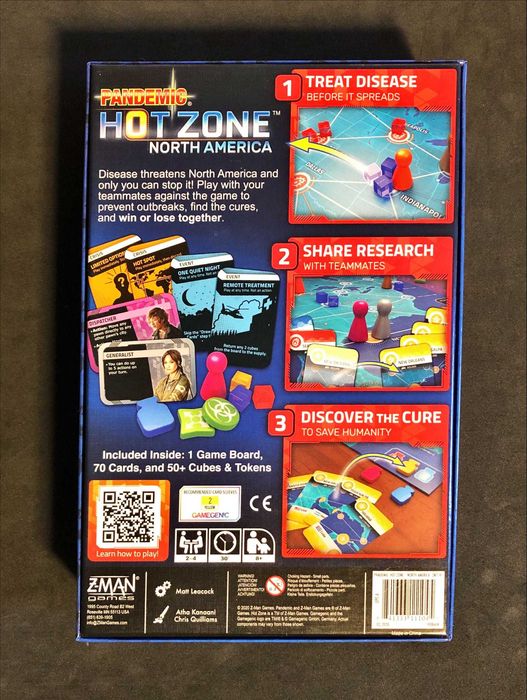 JOGO de tabuleiro [desde 18€] Pandemic HotZone Reign of Cthulhu INGLÊS