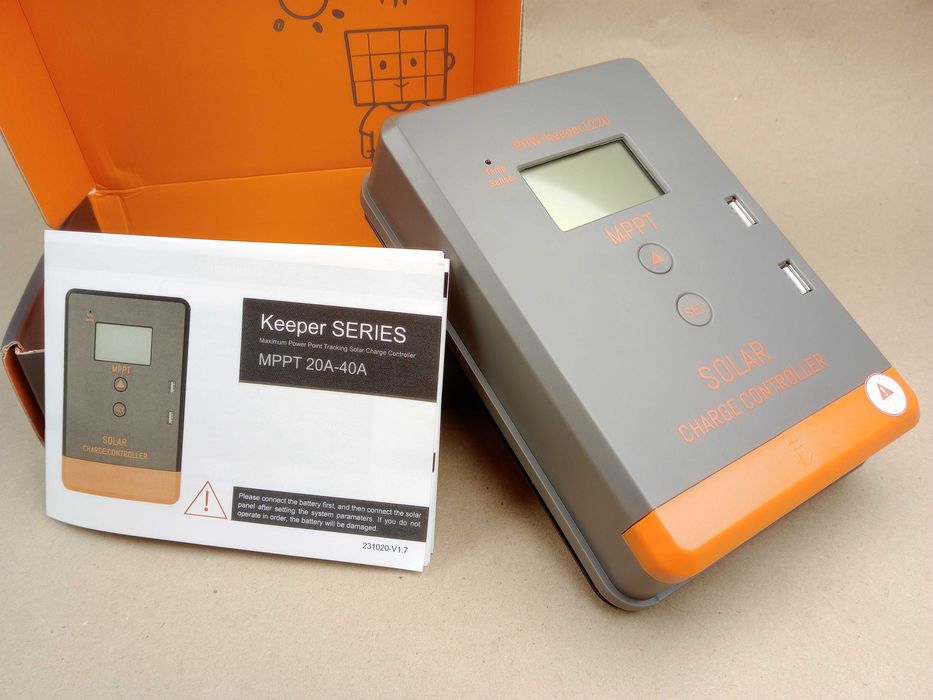 Сонячний контролер PowMR Keeper 1220 12/24V MPPT 20A солнечный контроллер панели солнечной солнечная панель зелений тариф