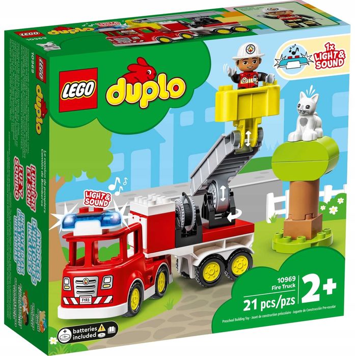LEGO DUPLO Town 10969 Wóz strażacki