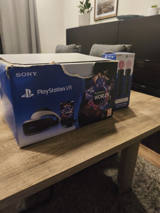 PlayStation VR PS4 completo com câmaras e Move