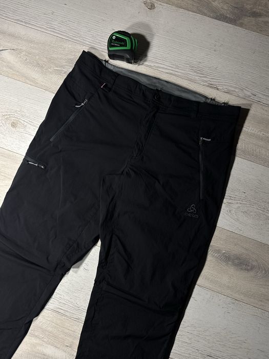Штани Odlo трекінгові штани outdoor тактичні штани чорні штани y2k