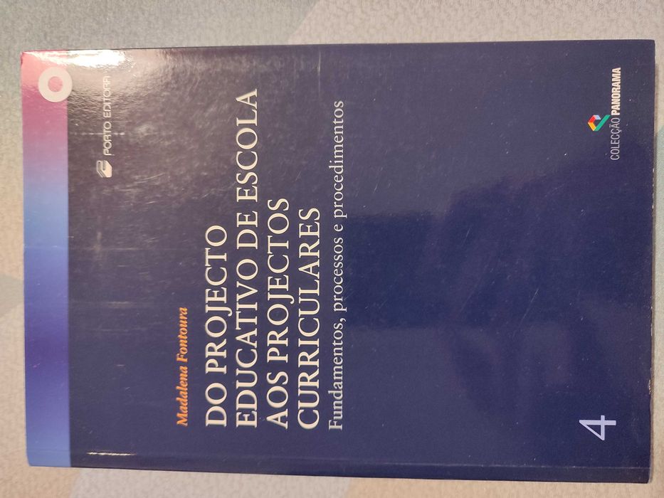 Livro "Do Projeto Educativo de Escola aos Projectos Curriculares"