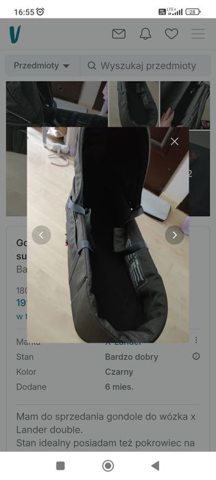 Gondola X-lander double bliźniaczy rok po roku