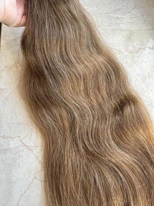 Włosy dziewicze polskie blond 70 cm 156 gram