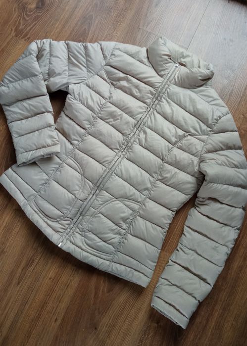 Sweter puchowy,kurtka ultarlight puch naturalny r.S