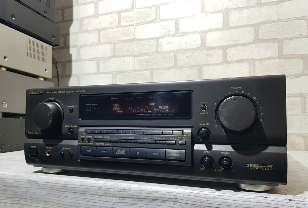 AV ресивер Technics SA-GX670+1 2х100Вт б/у з Німеччини
