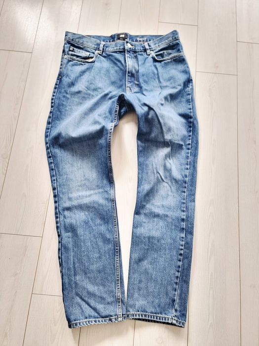 Spodnie jeans h&m slim fit męskie 34