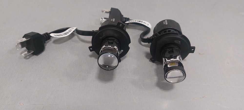 Led світлодіодні міні лінзи Bi-LED H7 H4 6000k 9000lm 65w ЛЕД Лампи