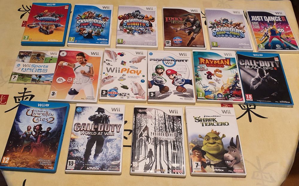 9  jogos da Wii. 70€