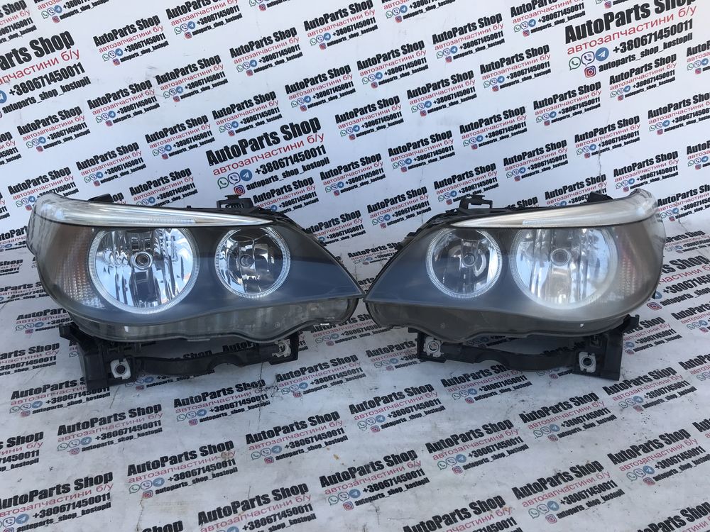 Фара BMW E46 e60 E81 Е90 фари оптика БМВ фара галоген ксенон фари: 2 ...