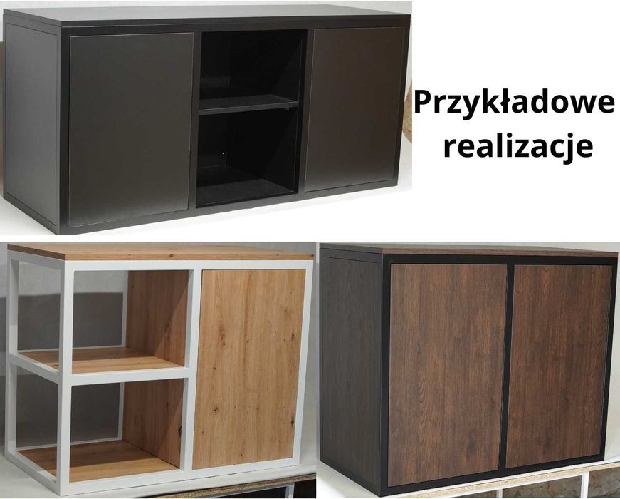 Stojak pod akwarium stelaż akwarium terrarium szafka MOCNY na WYMIAR