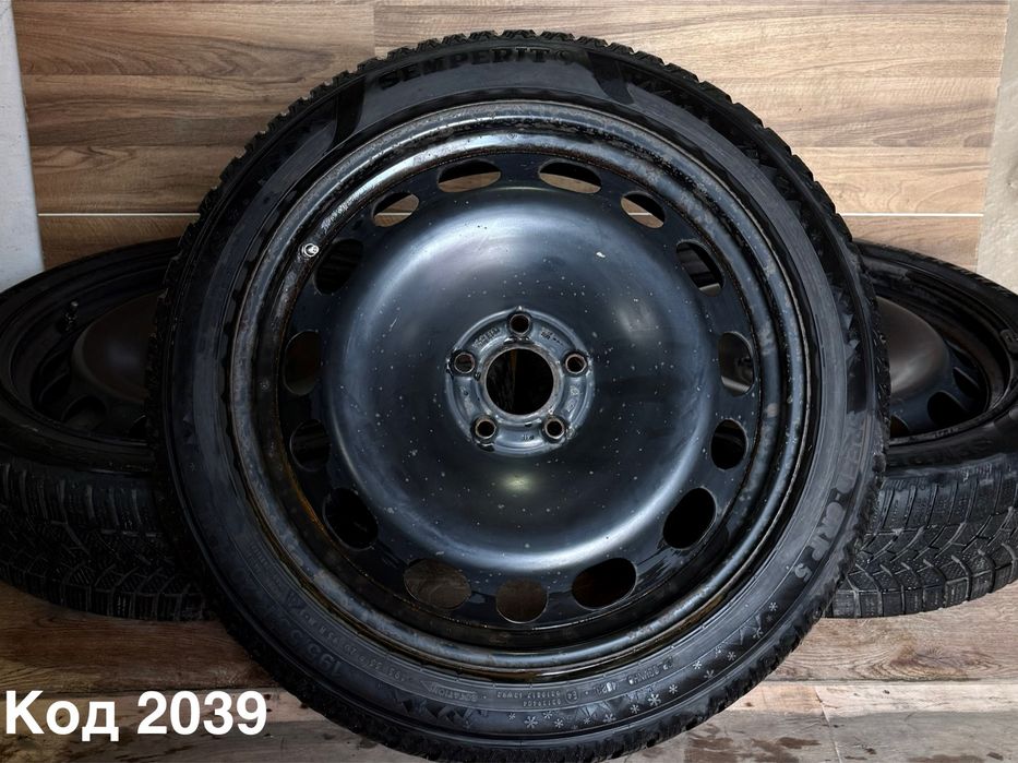 Renault R20 сталеві зима Semperit 2023 195/55 + датчики