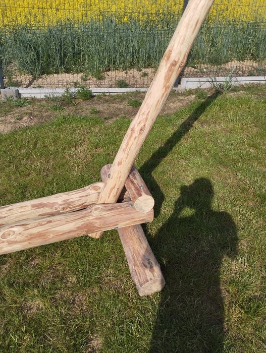 Hamak ogrodowy pomalowany