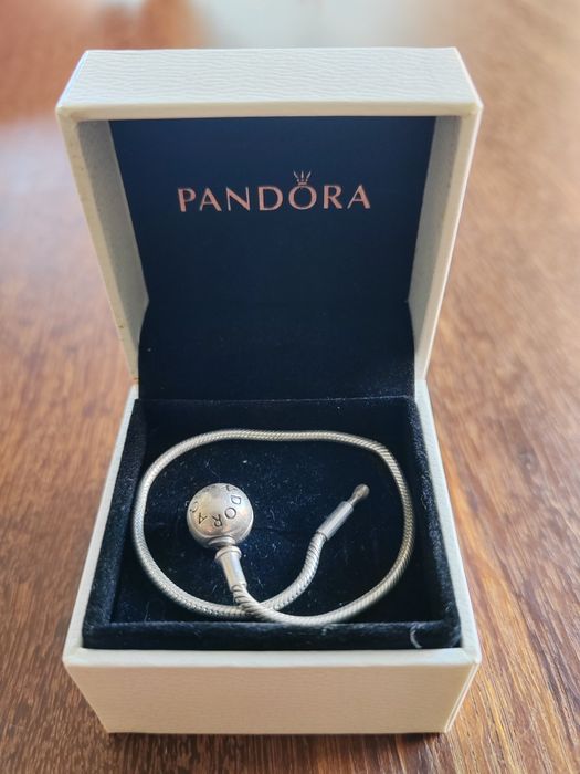 Pulseira Pandora Moments prata 925 – 16 cm