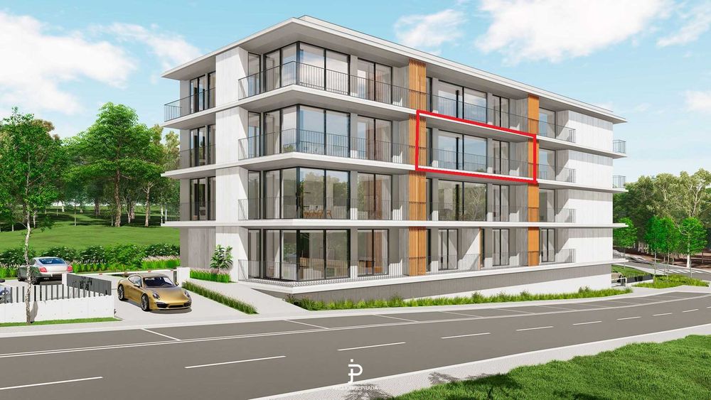 Apartamento T2, 2 suítes, dois lugares de estacionamentos em Rio Tinto