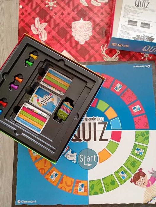 Jogo de tabuleiro " o grande jogo QUIZ "