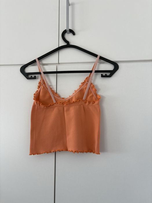 Top Laranja Bershka