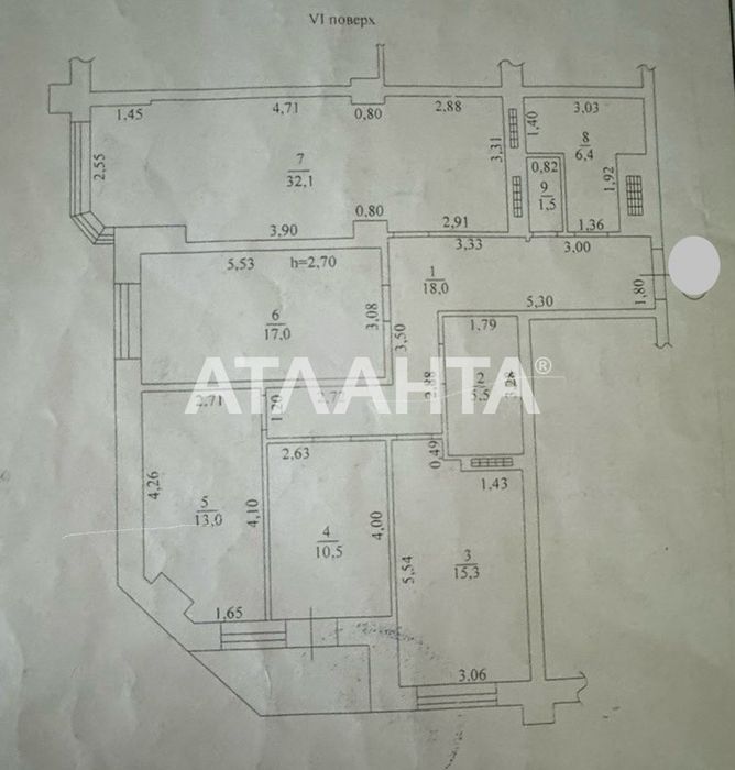 Многокомнатная квартира по адресу Люстдорфская дор. (площадь 121 м²) - Atlanta.ua - фото 24